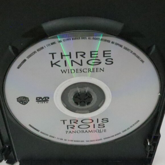 Three Kings DVD 1999 George Cooney Mark Wahlberg Ice Cube - Picture 3 of 3